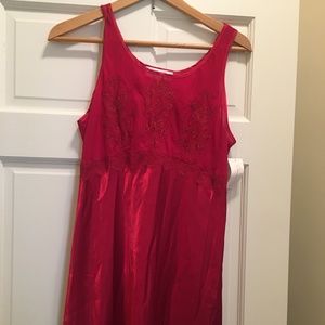 Oscar de la Renta Full-Length Lace Nightgown